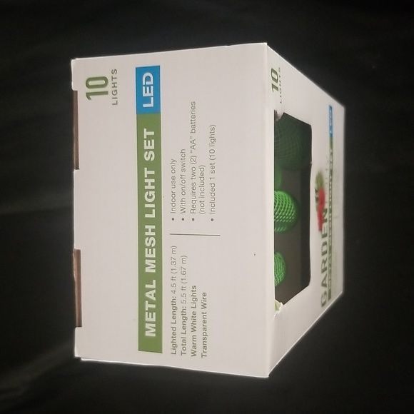 Cactus Metal mesh light set green - Picture 4 of 6